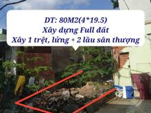 Hình ảnh Bán đất Gò Vấp - đường xe tải - 80m2 Công nhận đủ - 5.25 tỷ TL
