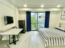 Hình ảnh CHDV dạng Studio ban công, nội thất sang trọng, view cây xanh Q3