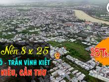 Hình ảnh Bán đất nền thổ cư Ninh Kiều|8x25M|Hẻm 6 Trần Vĩnh Kiết|Lộ ôtô 4M|