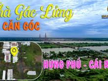 Hình ảnh Bán Nhà gác lửng Hưng Phú 1|Căn cặp góc đường A13 (19M)|ĐB|3,5T