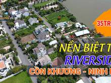 Hình ảnh Bán nền Biệt thự Cồn Khương view sông|Ninh Kiều CT|20x50, nở hậu|35Tr