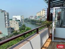 Hình ảnh Cho Thuê nhà Mặt Phố Trấn Vũ, hồ Trúc Bạch DT 60m2 x 5 tầng MT 6m.