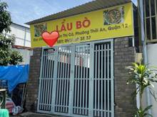 Hình ảnh Bán Đất tặng Nhà Cấp 4, Trần Thị Cờ, Q12, chỉ 45 triệu/m2.