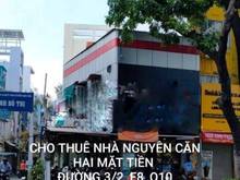 Hình ảnh Cho thuê nhà góc 2 mặt tiền 8x10 Đường 3 tháng 2 Phường 8 Quận 10