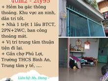 Hình ảnh Bán gấp nhà Q.8 - Phạm Thế Hiển - 40m2 giá 2tỷ95-  Ms. Dung