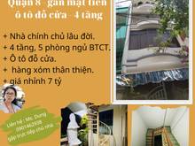 Hình ảnh Bán nhà gần mặt tiền Q.8 - Ô tô đỗ cửa - 4 tầng - nhỉnh 7tỷ -