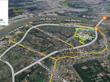 Hình ảnh Đất mặt tiền đường dự phóng view sông gần Quận 2