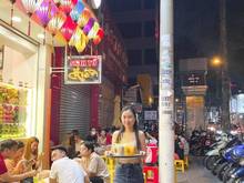 Hình ảnh Cho thuê nhà mặt tiền đường Trần Quang Khải - Lề đường rộng