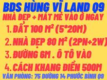 Hình ảnh CTY Hùng Vĩ Land [NC] 6.3 TỈ 87m² (5x20m) 109/ Dương Đình Hội 87 m² Q9