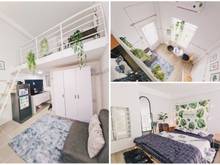 Hình ảnh Phòng Có Gác (Duplex) CV LÀNG HOA P9 FULL Nội Thất Mới Leng Keng