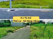 Hình ảnh Bán 4x15 m2, thổ cư sổ hồng riêng, gần UBND xã, ngay đường tỉnh DT 826