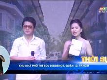 Hình ảnh The Sol Residence, dự án nhà phố tiêu biểu lên thời sự của HTV9