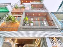 Hình ảnh Siêu nhà phố xinh Bình Thạnh, hẻm xe hơi 8m Ung Văn Khiêm 4x17, 4 tầng