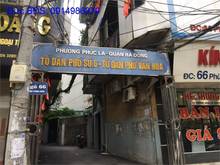 Hình ảnh Bán nhà lô góc Phùng Hưng Hà Đông dt 30/40m2T2, 5 tầng, mt: 5.4m, Giá