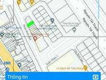 Hình ảnh bán đất 2 mặt tiền trước sau phan đình giót hòa hiệp nam đường 7m5