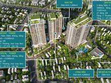 Hình ảnh Bán căn 3PN 2VS 91,4m2 hướng Đông Nam tòa Zen. Tầng 23 view hồ Yên Sở,