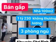 Hình ảnh GẤP: Nhà MT kinh doanh 100m2 / 1 tỷ 200 / 3 phòng ngủ