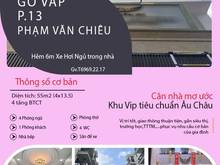 Hình ảnh Gò Vấp – Phường 13 – Hẻm xe hơi đua – Khu Vip – 4 Tầng – 7.25 Tỷ