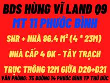 Hình ảnh BDS Hùng Vĩ Land [NC] 7.8 tỉ 87m²(4x23m) MT đường 11 Phước Bình Q9 14/