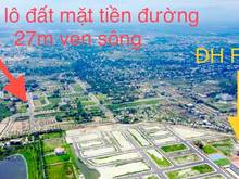 Hình ảnh LÔ cặp Góc siêu đẹp! đất sổ đỏ ven sông, Bán đất điện ngọc, lh ngay