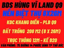 Hình ảnh BDS Hùng Vĩ Land [NC] Gía 15.5 tỉ ~ 75 tr/m² Lô BT 8x26m Đường 19 Q9