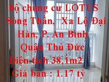 Hình ảnh ần Bán Mb6623 nạp rút nhanh chóng 1 phòng ngủ tại chung cư LOTUS Sóng Thần