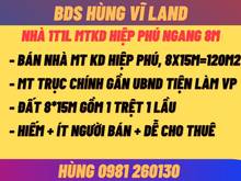 Hình ảnh BDS Hùng Vĩ Land [NC]  MTKD Kế Ủy Ban Q9 Tiện mở Công Ty Ngang 8m 20/7