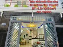 Hình ảnh Bán nhà mặt tiền chợ Bình Điền BC DT:54m² 1T1L 2pn 2wc
