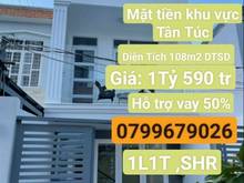 Hình ảnh Cần tiền bán gấp nhà mặt tiền Tân Túc ,SHR, 1L1T, 108m2(DTSD).