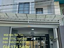 Hình ảnh 🔈BÁN GẤP NHÀ Mặt Tiền Chính Chủ. Tân Túc, SHR, 108,6m2 DTSD, 1TỶ