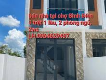 Hình ảnh Bán nhà gàn chợ Bình Điền, 1T1L, 2 phòng ngủ, 2wc, 1,580 tỷ, 81m², SHR