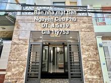 Hình ảnh Bán nhà mặt Tiền Nguyễn Cửu Phú DT 88.5m² 1T1L 3pn 2wc SHR Giá 1tỷ753