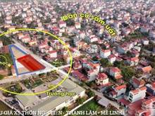 Hình ảnh Bán mảnh lô góc X5 - Ngự Tiền - Thanh Lâm - Mê Linh - Diện tích 184,3M