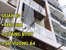 Hình ảnh Nhà mới 5 tầng HXH 6m Hùng Vương Quận 10 40m2 nhỉnh 8 tỷ TL