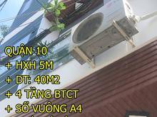 Hình ảnh Nhà mới 4 tầng tuyệt đẹp HXH 5M Quận 5 mặt tiền 4m nhỉnh 8 tỷ TL