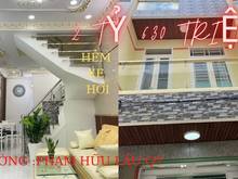 Hình ảnh Nhà mặt phố , hẻm xe hơi đường phạm hữu lầu , gần quận 7.