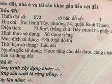 Hình ảnh Bán đất HXH 7m 47/2/53 Bùi Đình Tuý 74m2 9.2 tỷ