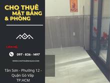 Hình ảnh Cho Thuê MẶT BẰNG & PHÒNG Full Nội Thất đường Tân Sơn, P.12, Q.Gò Vấp