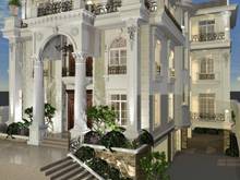 Hình ảnh Biệt thự Trần Xuân Soạn, khu Him Lam, Quận 7. 556,6m2 đất. Hầm, 3 lầu.