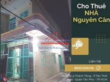 Hình ảnh Cho Thuê Nhà 2 Mặt Tiền, 1 Trệt, 1 Lầu, 2PN 75/65/2 Lý Thánh Tông Q.TP