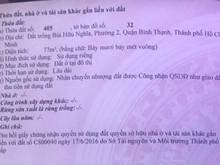 Hình ảnh Bán lô đất duy nhất hẻm 280/133 đường Bùi Hữu Nghĩa 9.7 tỷ