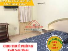 Hình ảnh Chính chủ Cho Thuê Phòng 16m2 Full Nội Thất 689/21 Trần Xuân Soạn, Q.7