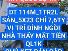 Hình ảnh bán bất chấp chủ ngợp linh xuân_114_5x23 chỉ nhỉnh 7x sát bv thủ đức