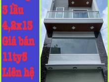 Hình ảnh nhà bán  trệt 1 nửng 3 lầu  diện tịch ngang 4,2x13 kdc himam tân hưng