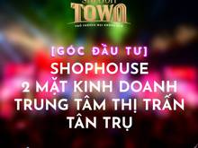 Hình ảnh shophouse Bùi Viện lần đầu tiên xuất hiện tại Tân Trụ, quá Hot luôn ạ