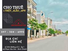 Hình ảnh Cho Thuê Nhà (5mx20m), 6PN MT 206 đường số 2, Phạm Văn Hai, Bình Chánh