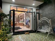 Hình ảnh (Sân để xe) Bán nhà Bồ Đề 57Mx4T, Xe cấp cứu đỗ cổng, giá 6.6 tỷ