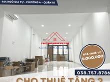 Hình ảnh Cho Thuê Tầng 2 (100m2) Có Điều Hoà, MT số 464 Ngô Gia Tự, P.4, Q.10