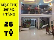 Hình ảnh ✅  Biệt thự Bình Thạnh - 205m2 - 4 tầng  chỉ 26 tỷ