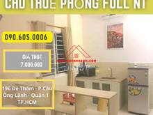 Hình ảnh Chính Chủ Cho Thuê Phòng Đẹp, 25m2, Full Nội Thất số 196 Đề Thám, Q.1